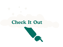 Check Out Sticker by Friend Jen & Co