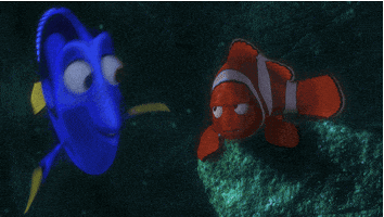 Happy Finding Nemo GIF by Disney Pixar