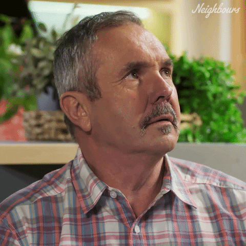Karl Kennedy Look GIF by Neighbours (Official TV Show account)
