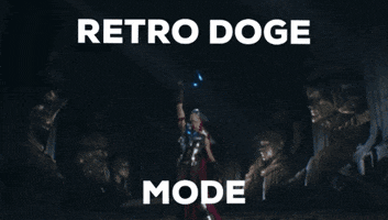 Mode Dogecoin GIF by Retro Doge