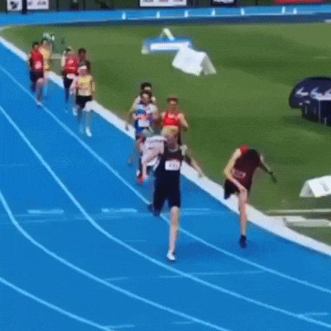 Chav GIF by La Salle Track & Field / XC