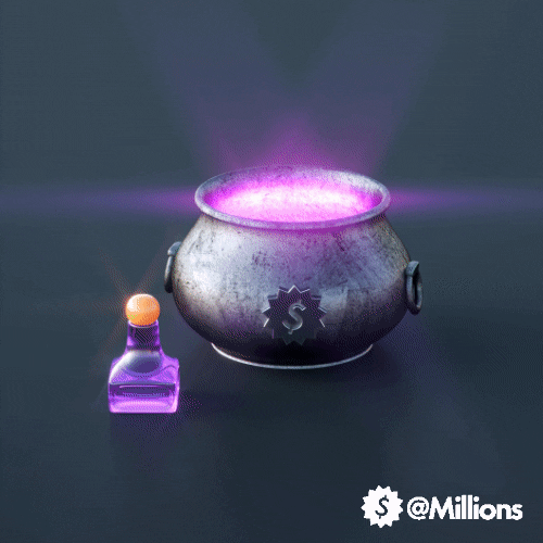 Explode Magic Potion GIF by Millions
