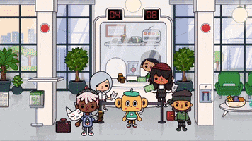 bank robbery GIF by Toca Boca