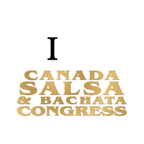 Canada Salsa & Bachata Congress Sticker