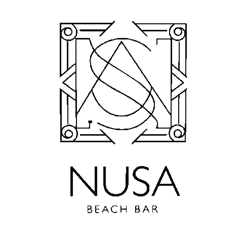 Nusa Cafe Bar Shop Sticker