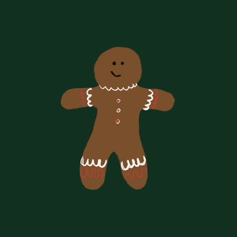 Happy Christmas Cookies GIF by BrittDoesDesign