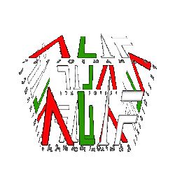 Dogfight Alif Sticker by Kamikaze