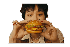 G-Dragon Mcdonalds Sticker