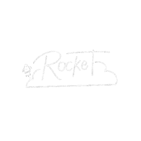 Rocket Mark Sticker