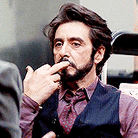 al pacino middle finger GIF
