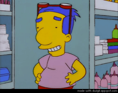 Milhouse GIF