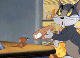 Tom And Jerry Cream GIF