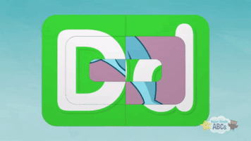 #supersimplelearning #supersimpleabcs #dolphin #d #puzzle GIF by Super Simple