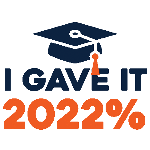 Graduation Class Of 2022 Sticker by The University of Texas at San Antonio