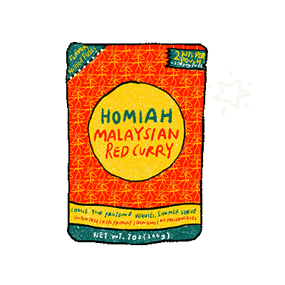 Homiah Foods Sticker