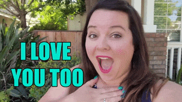 I Love You Too GIF by Tracey Matney - Victory Points Social