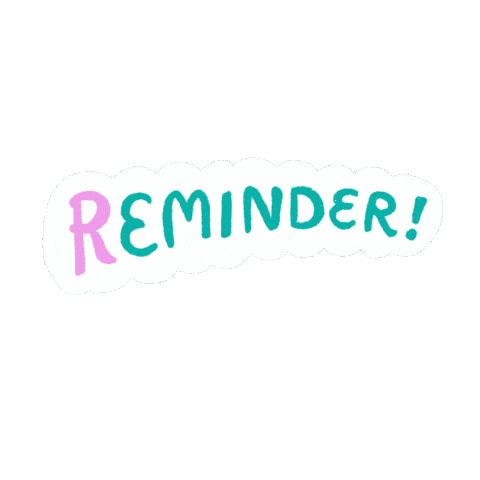 Remember By The Way Sticker