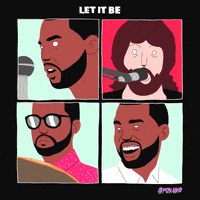 kanye west artists on tumblr GIF by Animation Domination High-Def