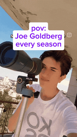 Joe Stalking GIF