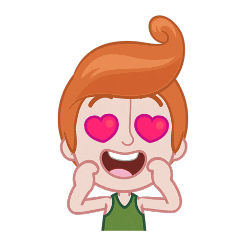 Heart Love Sticker by Mundo Bita