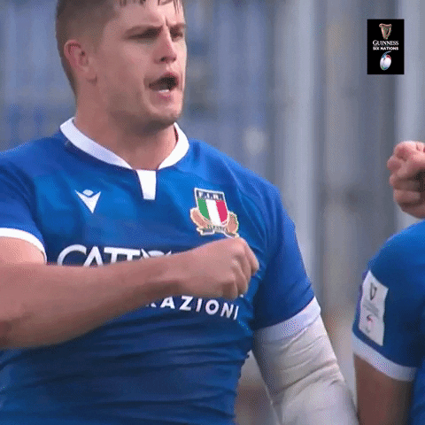 Rugby Fist Bump GIF by Guinness Six Nations