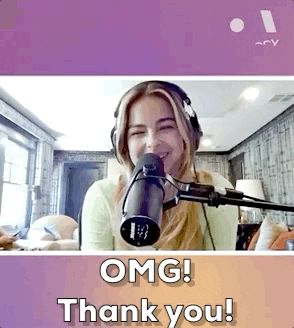 Thanks Omg GIF by Audacy