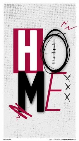Football Home GIF by University of Indianapolis