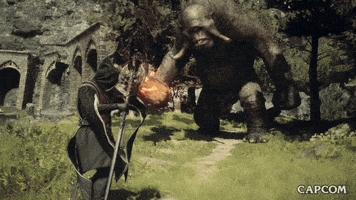 Video Game Fire GIF by CAPCOM