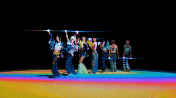 Shooting Star Rainbow GIF by XG Official