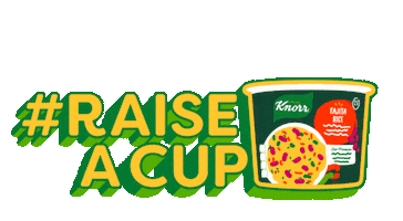 Raise A Cup Sticker by Knorr
