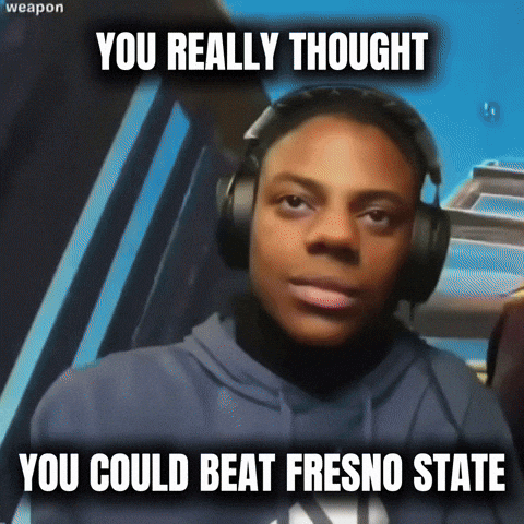 Fresno State Laugh GIF
