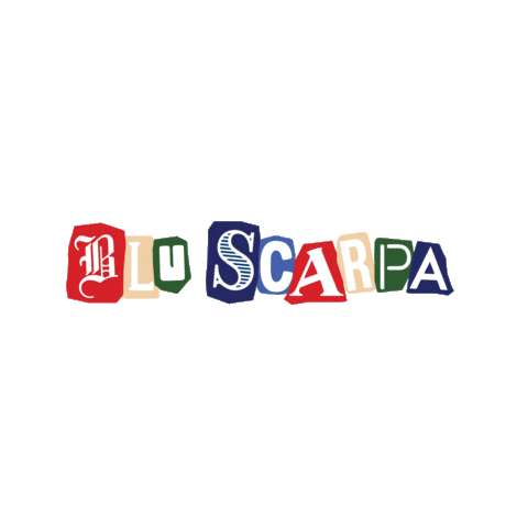 Bluscarpatutticolori Sticker by Blu Scarpa