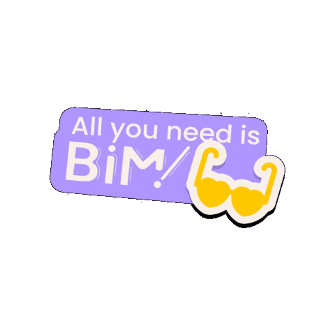 Bim Sticker by STUDIO BIM!