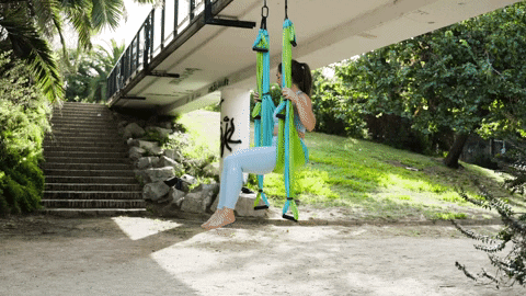 Seat Yoga Trapeze GIF by YOGABODY