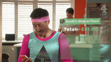 Sport Skipping GIF by Hollyoaks
