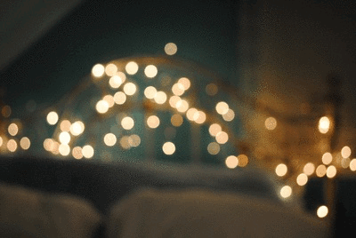 Resultado de imagen de fairy lights GIF