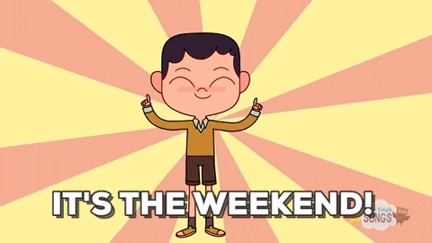 its the weekend GIF by Super Simple