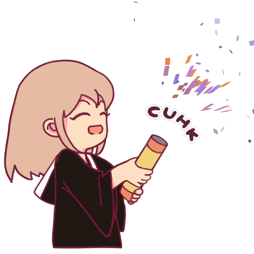 Party Celebrate Sticker by CUHK