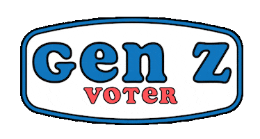 Sticker Election Sticker by Rock The Vote