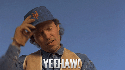  billy crystal yeehaw city slickers GIF