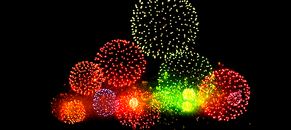 Image result for fireworks display gif