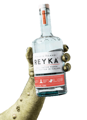 Drink Cheers Sticker by Reyka Vodka