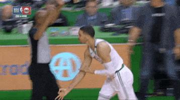 feelin it 2018 nba playoffs GIF by NBA