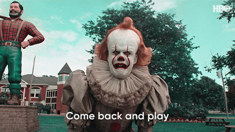 Pennywise The Clown GIFs - Get the best GIF on GIPHY