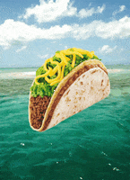 Taco Bell Sea GIF by Shaking Food GIFs