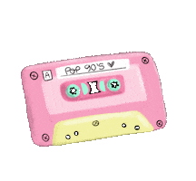 90S Musica Sticker