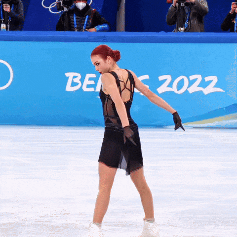 Figure Skating Sasha GIF