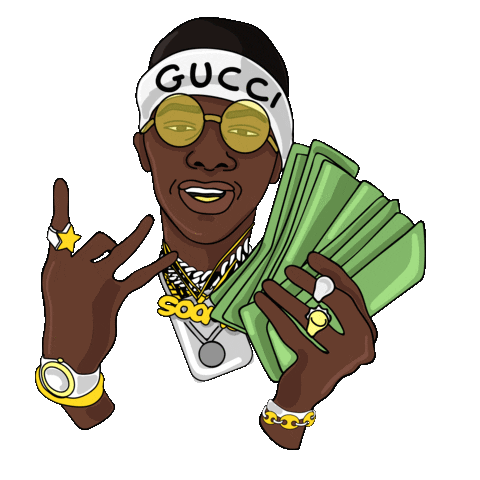 Soulja Boy Gucci Sticker By Nirmarx For Ios Android Giphy