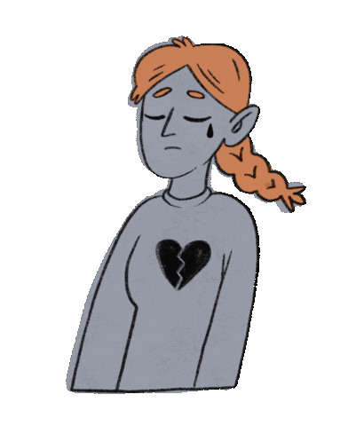 Sad Sticker