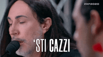 Manuel Agnelli Sti Cazzi GIF by X Factor Italia